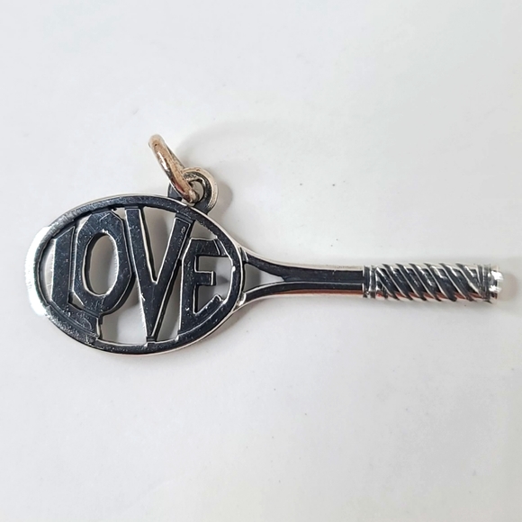 James Avery Jewelry James Avery Retired Love Tennis Racket Charm In